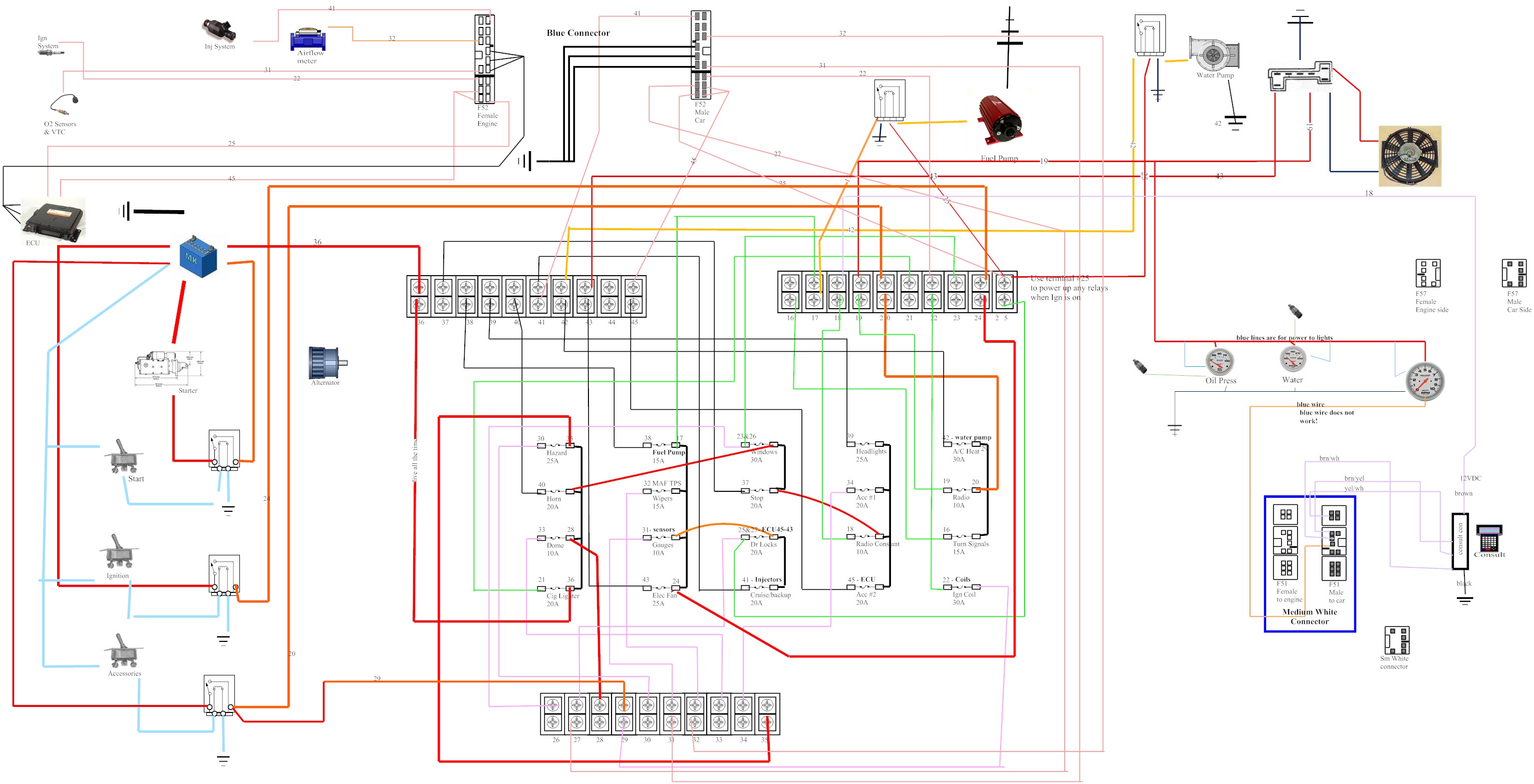 Nissan Wiring Diagram Color Codes